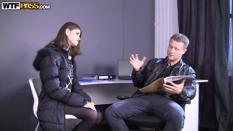 Anna Taylor - Insane Fuck at Job Interview