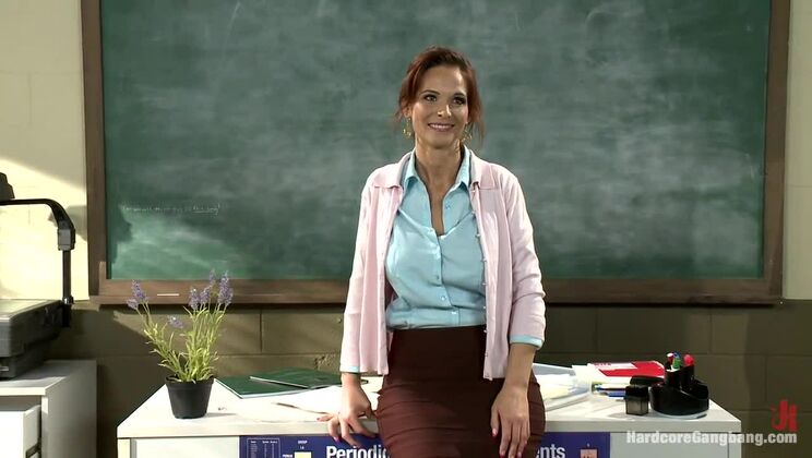 Double Anal Gangbang for Syren Demer