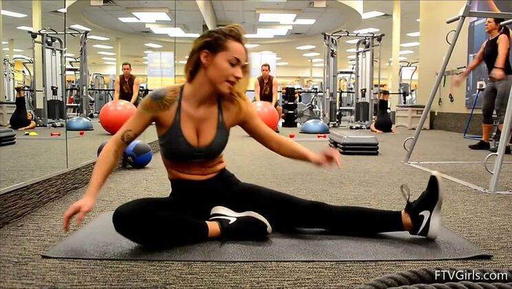 Young Charlotte in Nudist Shower, Fingering