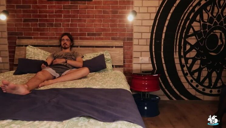 Naughty Educator Deepthroats and Spanks Boyfriend