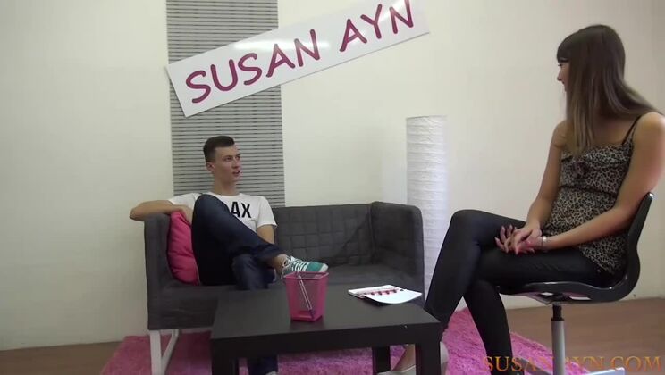 Charlie Dean Plays Skinny Guy with Susan Ayn