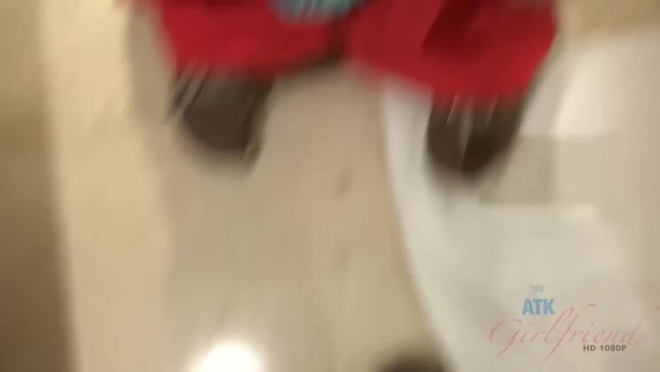 Footjob and More with Brunette Emma