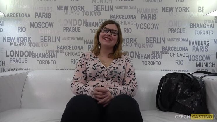 European Brunette Karolina Gets Naughty