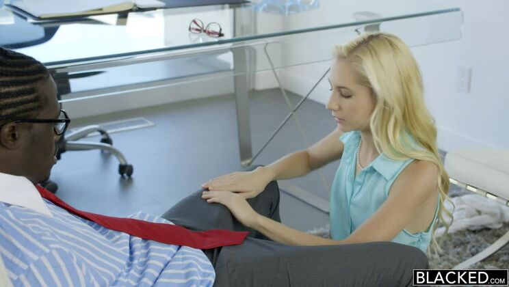 Hot Assistant Rides BBC in Doggystyle