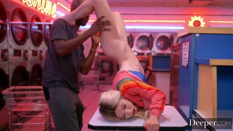 Blonde and Beautiful in a Doggystyle