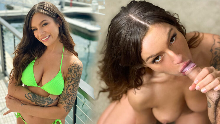 Romeo Mancini's Pleasure With April Olsen's Mouth