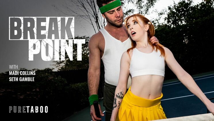 Break Point: Rough Fuck for Petite Redhead Madi Collins