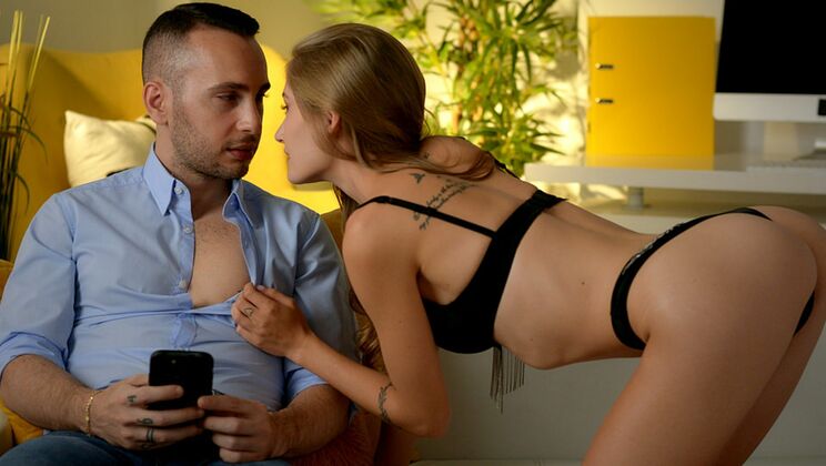 Raul Costa's Lingerie Licking