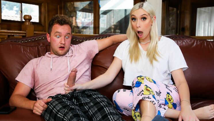 Hot Stepsister Kay Lovely Sucks Van Wylde's Big Cock