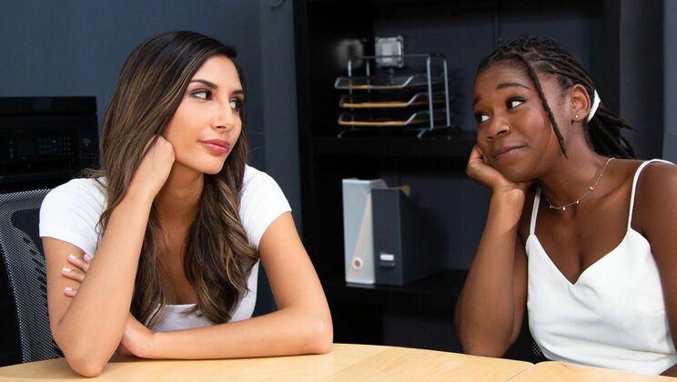 Gianna and Hazel's Office Lesbian Romance
