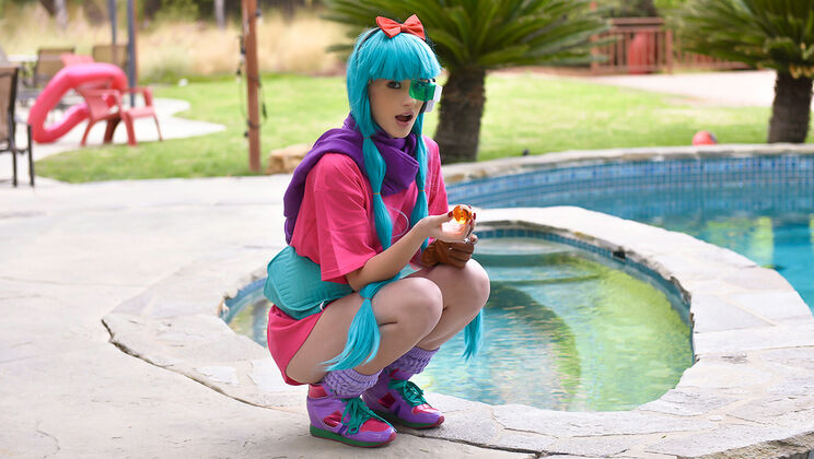 Jessie Saint Gets Slammed by Dragon Ball Cock