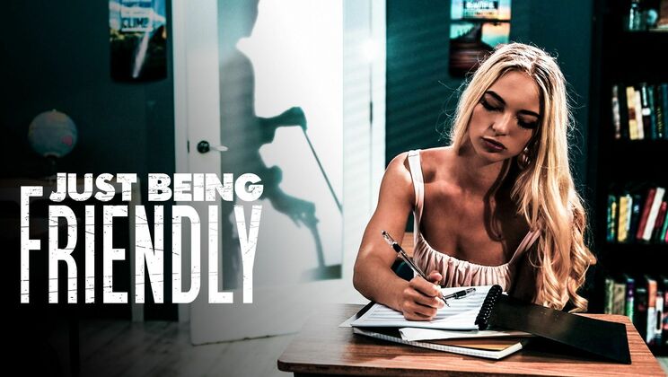  Friendly Blonde and Hairy Pussy 