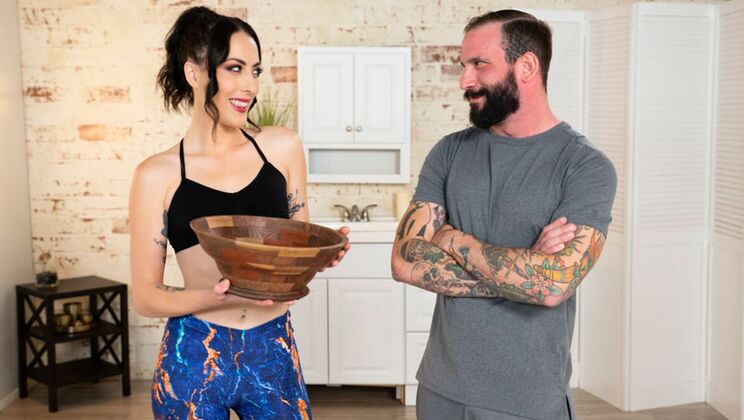 Victoria Sunshine’s Small Tits and Hairy Pussy in Action