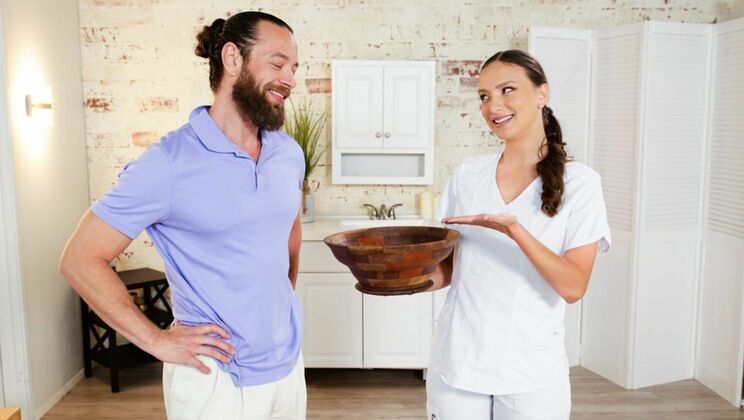 Izzy Lush and Brad Newman's Nuru Encounter