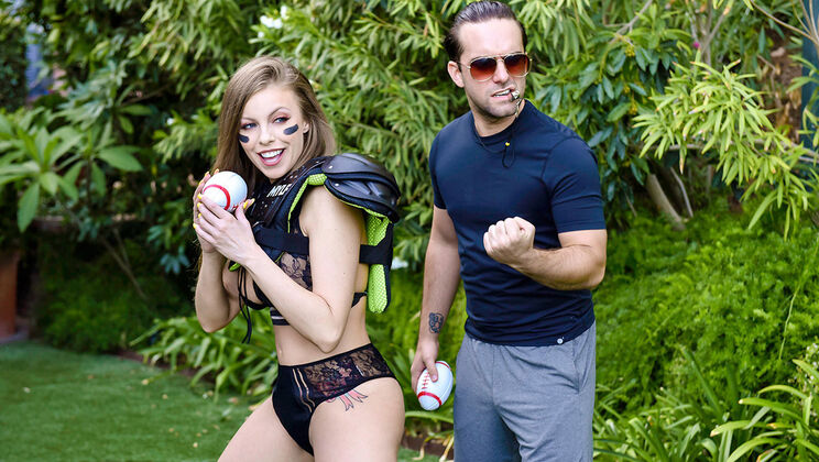 Britney's Mature Football Fix