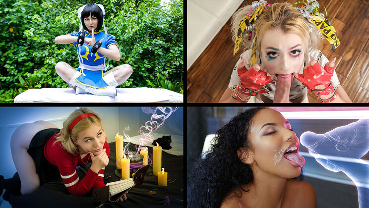 Halloween Sluts & Creampies - Wild Orgy