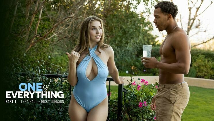 Lena Paul and Ricky Johnson Outdoor Sex - Part 1