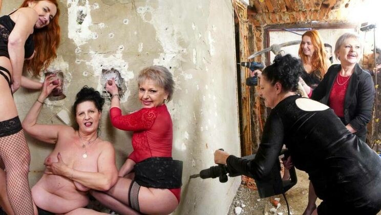 Stockings and High Heels for Grannies