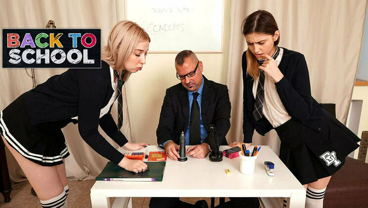 Cumshot Galore with Shaved Teens