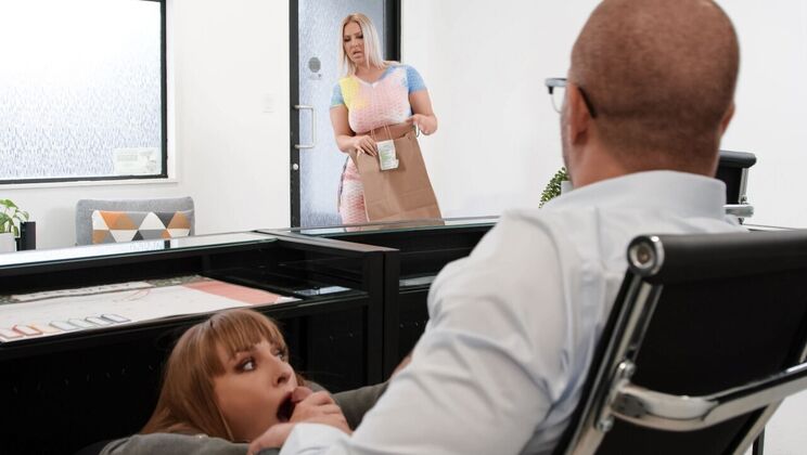 Dildo Play with a Naughty Secretary