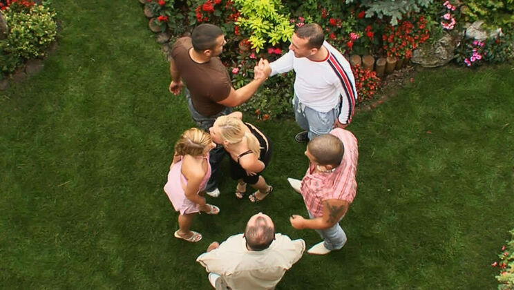 Blonde vs Brunette in Hardcore Action