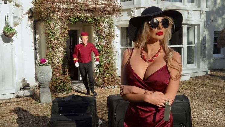 Hotel Bellhop Gets Fucked by a MILF