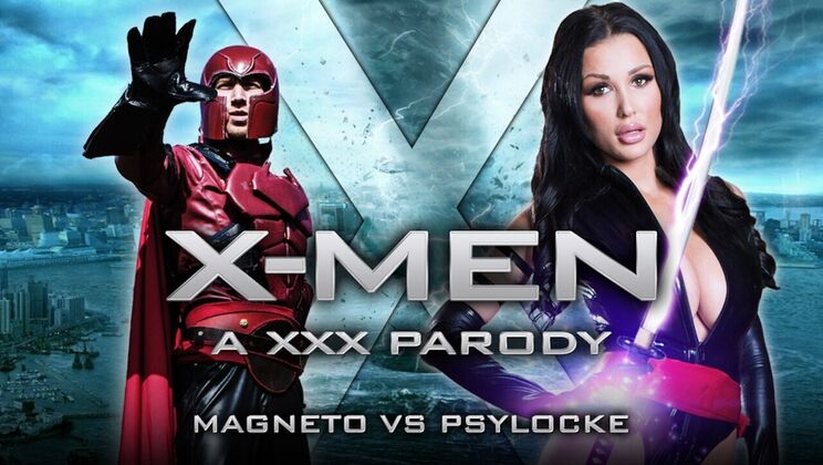 Blonde Bombshell: Psylocke's XXX Showdown with Magneto