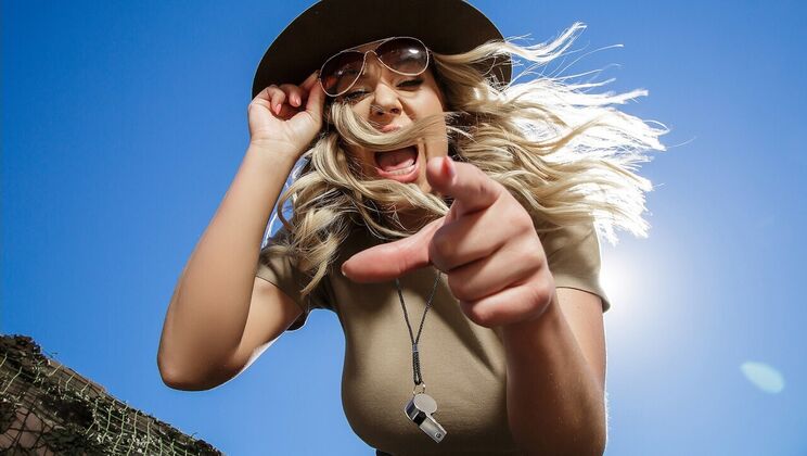 MILF Olivia Austin Dominates Soldier in Femdom Scene