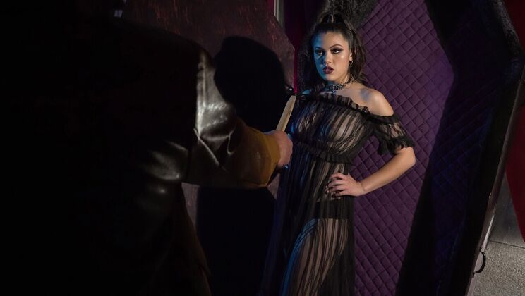 Spanking in the Crypt - Kendra Spade