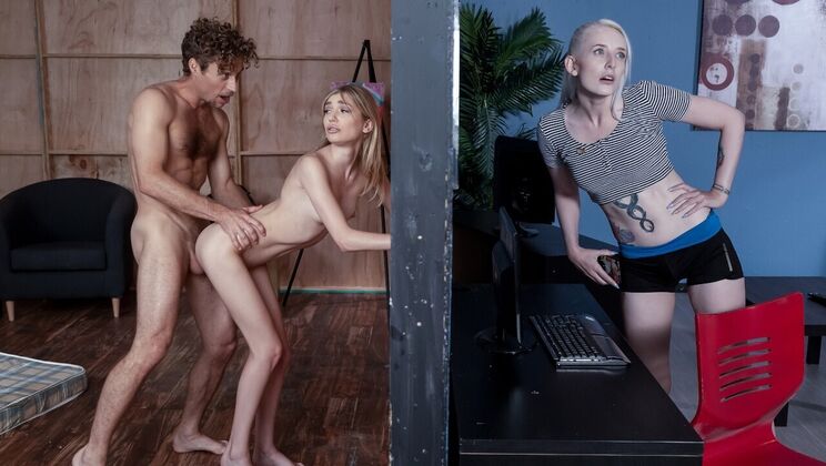 Blonde Roommate's Wild Ride