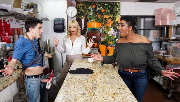 Big Cock for Lil Barista