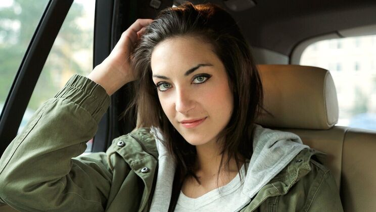 Driver's Large Penis for Horny Passenger