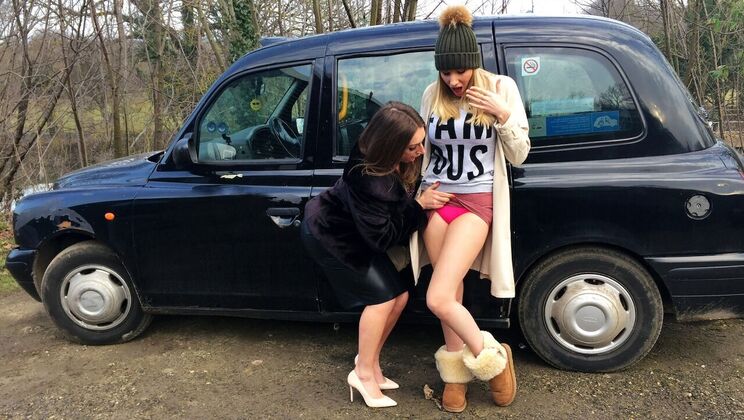 Blonde Beauty Danielle Maye Gets Her Feet Dirty