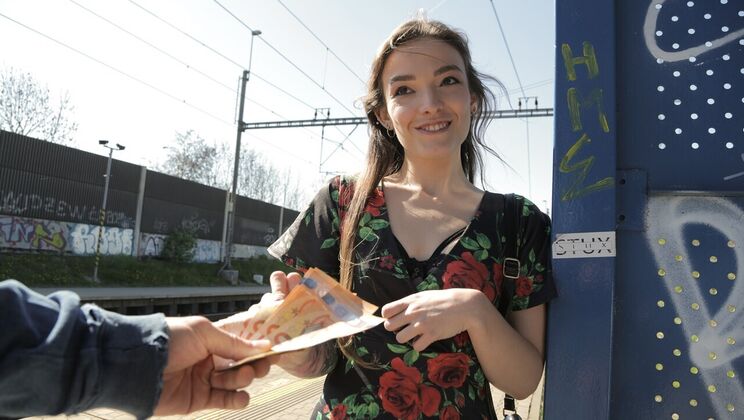 Small Tits Tattooed Girl Outdoor Fuck