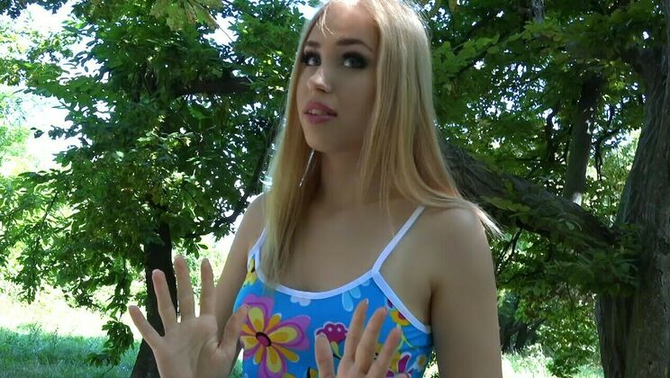 Euro Blonde's Private Sex Tape