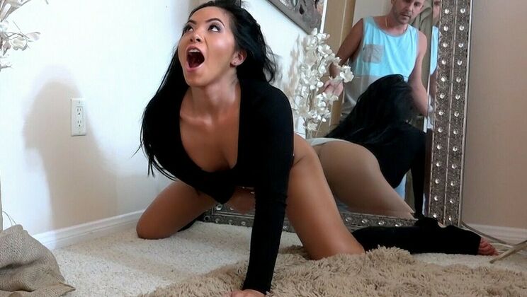 Petite Asian Girl Morgan Lee Butt Check