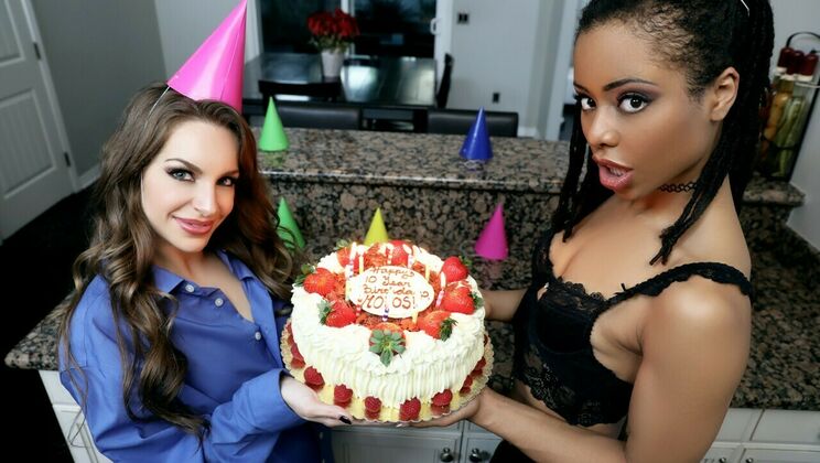 Double Blowjob Birthday Bash with Xander Corvus