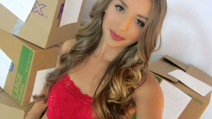 Doggystyle with Leggy Latina Avery Adair