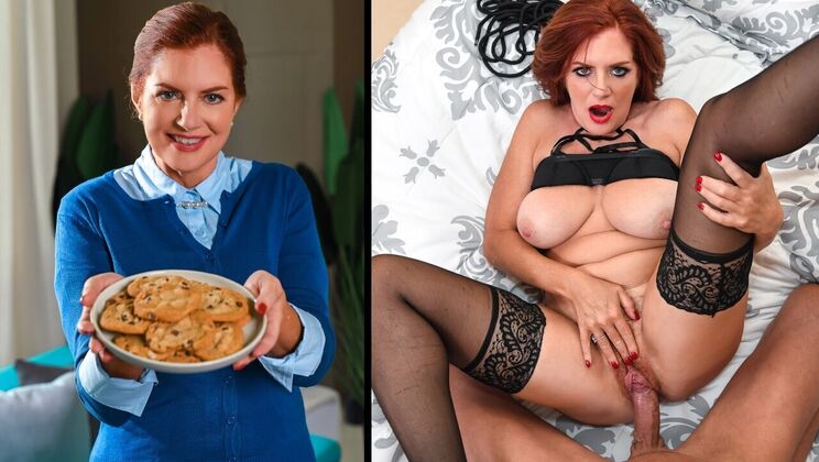 Big Cock for Big Tit European MILF