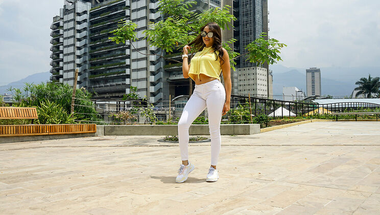 Young Latina Asses in Shades