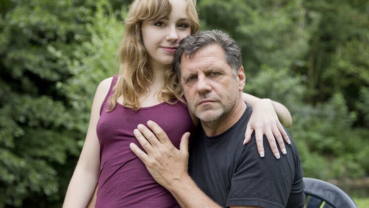 French Girl Gets Facial after Blowjob