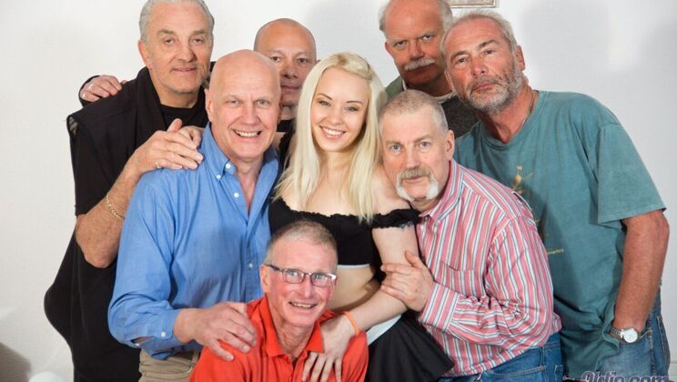 Old School Porn Gangbang Style