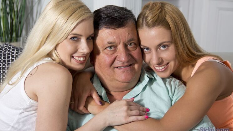 Louis joins Nesty and Nikky for a sexy threesome