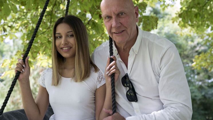 Outdoor 69 Action With Young Girl