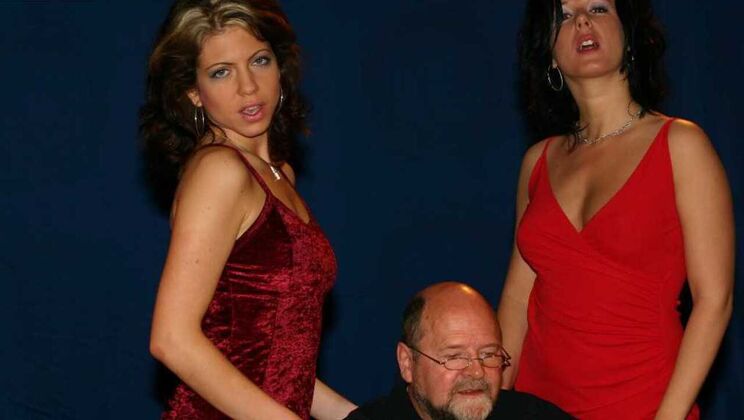 Teacher Ruby in a Naughty Threesome with Students