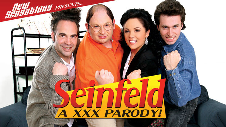 Seinfeld XXX Spoof - Threesome, Small Tits, and Facial