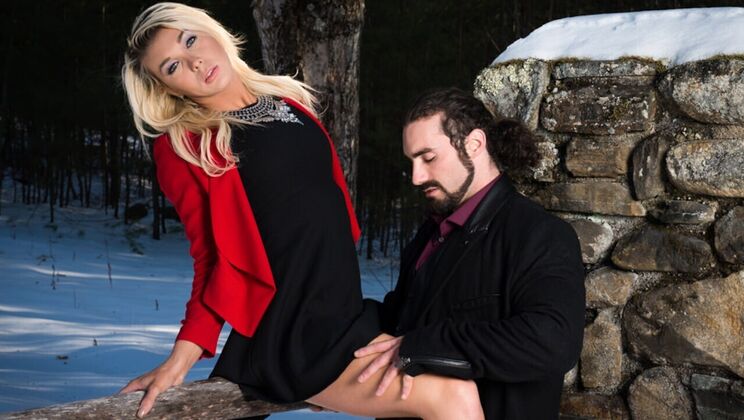 Rough TS Sex with Jaxton Wheeler and Aubrey Kate