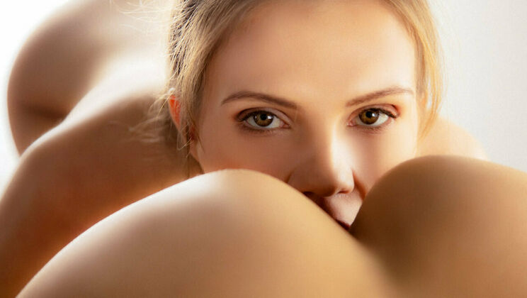 Nipples and Panties in Lesbian Tease