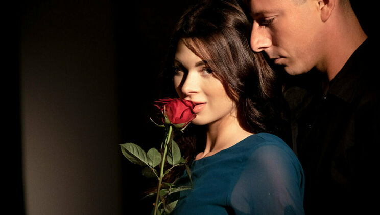 British Brunette Gets Doggystyle