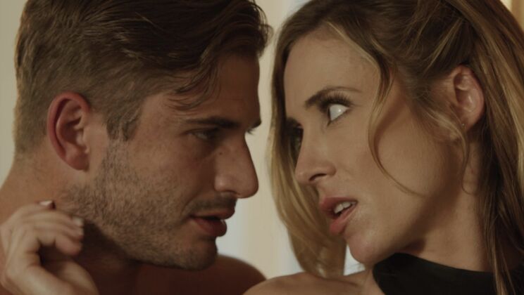 Riding to Bliss with a Blonde Babe